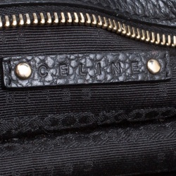 Celine Black Leather Large Bittersweet Hobo