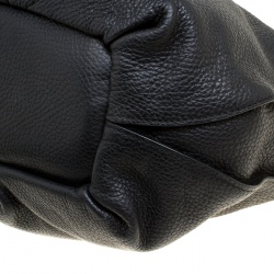 Celine Black Leather Large Bittersweet Hobo