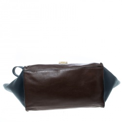 مملوكة مسبقًا Celine Tri Color Leather Medium Trapeze Tote