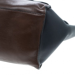 مملوكة مسبقًا Celine Tri Color Leather Medium Trapeze Tote