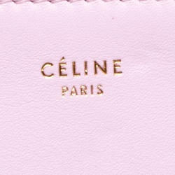 Celine Lilac/Orange Leather Clutch
