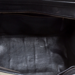 Pre Owned حقيبة يد سيلين لاغدغ صغيرة سويدي وثعبان سوداء/ خضراء