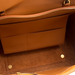 Pre Owned Celine Bicolor Leather Medium Belt Bag
