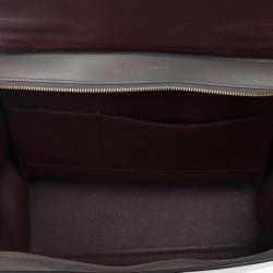 مملوكة مسبقًا Celine Grey Croc Embossed Leather Trapeze Luggage Tote