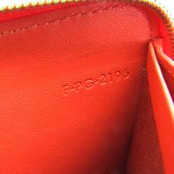 Pre Owned Celine Red Leather Large Zipped Wallet