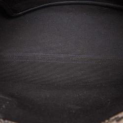 Pre Owned Celine Black Macadam Jacquard Tote Bag