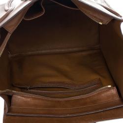 Pre Owned Celine Mini Luggage Tan Tote
