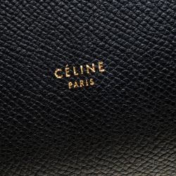 Pre Owned Celine Black Leather Micro Belt Bag