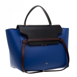 Pre Owned Celine Tri Color Leather Belt Bag
