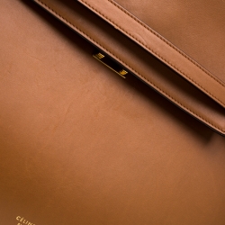 Pre Owned Celine Brown Leather Belt Bag 