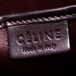 مملوكة مسبقًا Celine Tri Color Leather Nano Luggage Tote