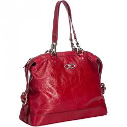 Pre Owned Celine Red Leather Shoulder Bag