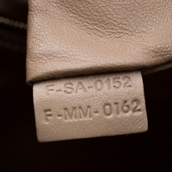 مملوكة مسبقًا Celine Beige Leather Vermillion Mini Luggage Tote