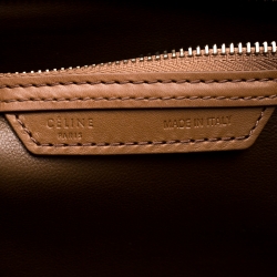 مملوكة مسبقًا حقيبة يد سيلين ميني لاغيدج جلد ثلاثية اللون