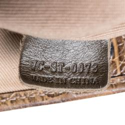 Pre Owned Celine Brown/Beige Macadam Canvas Tote Bag