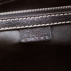 Pre Owned Celine Black Leather Bowler Bag