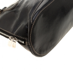 Pre Owned Celine Black Leather Bowler Bag