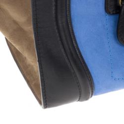 Pre Owned Celine Tricolor Mini Lugggage Tote