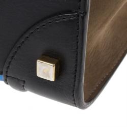 Pre Owned Celine Tricolor Mini Lugggage Tote