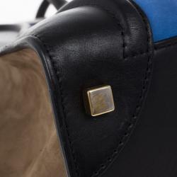 Pre Owned Celine Tricolor Mini Lugggage Tote
