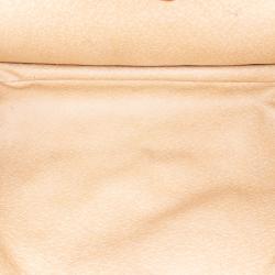 Pre Owned Celine Brown Macadam Crossbody Bag