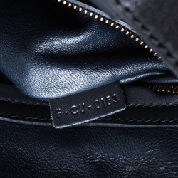 Pre Owned Celine Black Nubuck and Leather Medium Phantom Luggage Tote