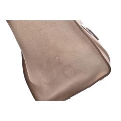 Pre Owned Celine Pink Suede And Leather Mini Luggage Tote