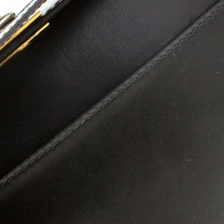 Pre Owned Celine Black Leather Shoulder Bag