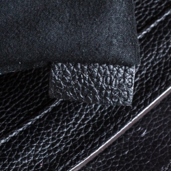 Pre Owned Celine Black Leather Mini Luggage Tote