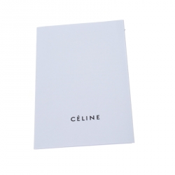 Pre Owned Celine Blue Leather Micro Luggage Tote