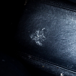 Pre Owned Celine Beige/Black Leather Nano Luggage Tote