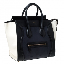 Pre Owned حقيبة سيلين ميني لاغيدج جلد ثلاثية اللون