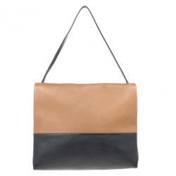 Pre Owned Celine All Soft Calfskin Mellow Shoulder Bag and Pouch