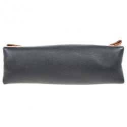 Pre Owned Celine All Soft Calfskin Mellow Shoulder Bag and Pouch