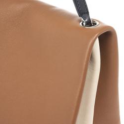 Pre Owned Celine All Soft Calfskin Mellow Shoulder Bag and Pouch