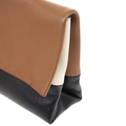 Pre Owned Celine All Soft Calfskin Mellow Shoulder Bag and Pouch