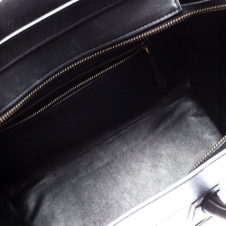 Pre Owned حقيبة لاغيدج سيلين ميني سويدي وجلد ثلاثية اللون