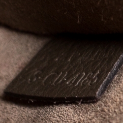 Pre Owned Celine Olive Green Leather Nano Luggage Tote