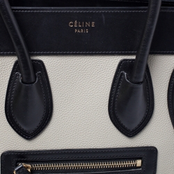 Pre Owned حقيبة يد سيلين مايكرو لاغيدج جلد نوبوك وجلد ثلاثية  اللون