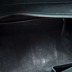 مملوكة مسبقًا حقيبة سيلين ميني لاغيدج جلد خضراء