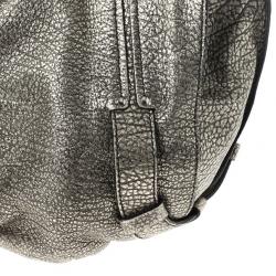 Pre Owned Celine Metallic Leather 'Bittersweet' Large Hobo Handbag