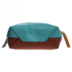 Celine Tricolor Leather Oversize Twisted Cabas Hobo