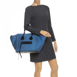 Pre Owned حقيبة سيلين فانتنوم دينم أزرق