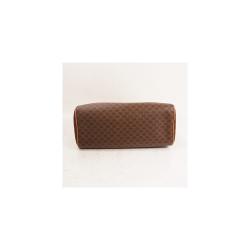Pre Owned Celine Brown Macadam PVC Satchel