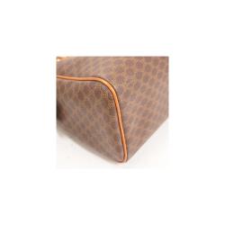 Pre Owned Celine Brown Macadam PVC Satchel