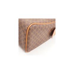 Pre Owned Celine Brown Macadam PVC Satchel