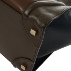 Pre Owned Celine Tri-Color Mini Luggage Tote