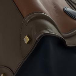 Pre Owned Celine Tri-Color Mini Luggage Tote