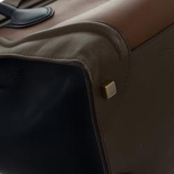 Pre Owned Celine Tri-Color Mini Luggage Tote