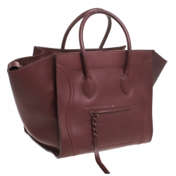 مملوكة مسبقًا حقيبة يد سيلين لاغيدج فانتوم متوسطة جلد بنفسجية